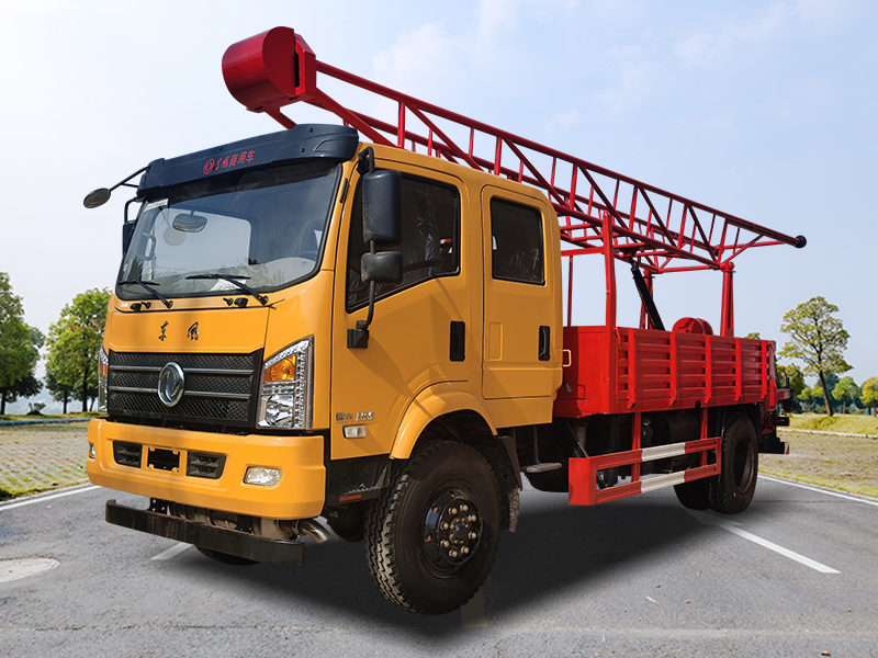 東風(fēng)商用雙排座國6汽車鉆機